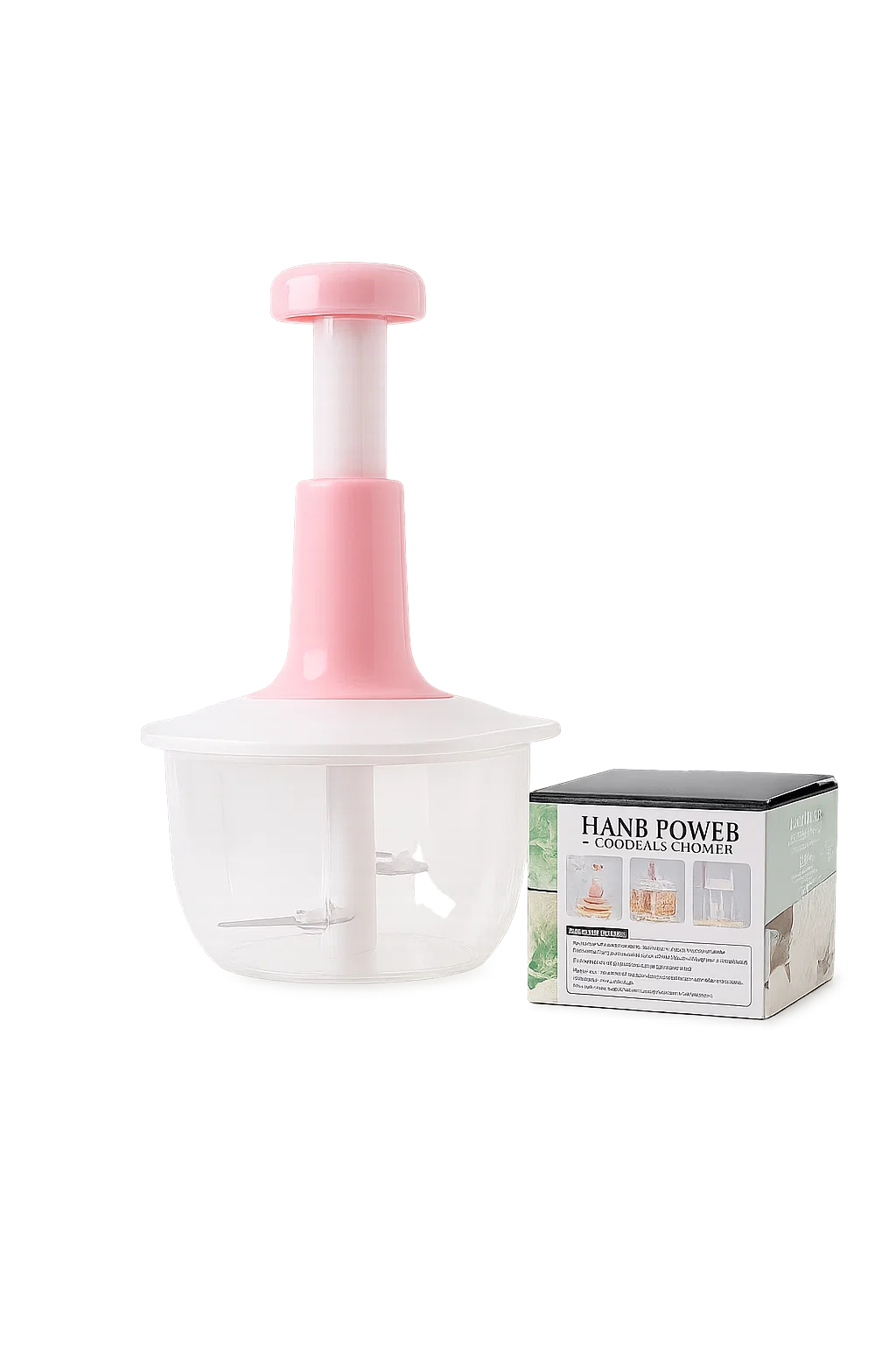 Hand Pat Food Chopper + 4 in 1 Peeler COMBO Deal