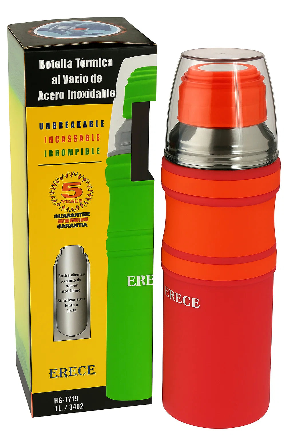 1 Liter Thermos Water Bottle – Stainless Steel Hot Cold Flask